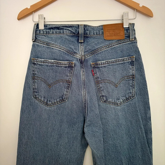 Levi’s 70s High Flare Jeans Premium Denim Size 26 - Picture 6 of 9